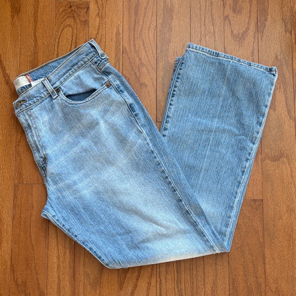 Levi's 515 Vintage Light Blue Boot Cut Jeans